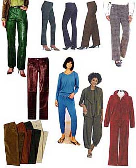 Drapey, Fit and Flare, or Straight leg pants